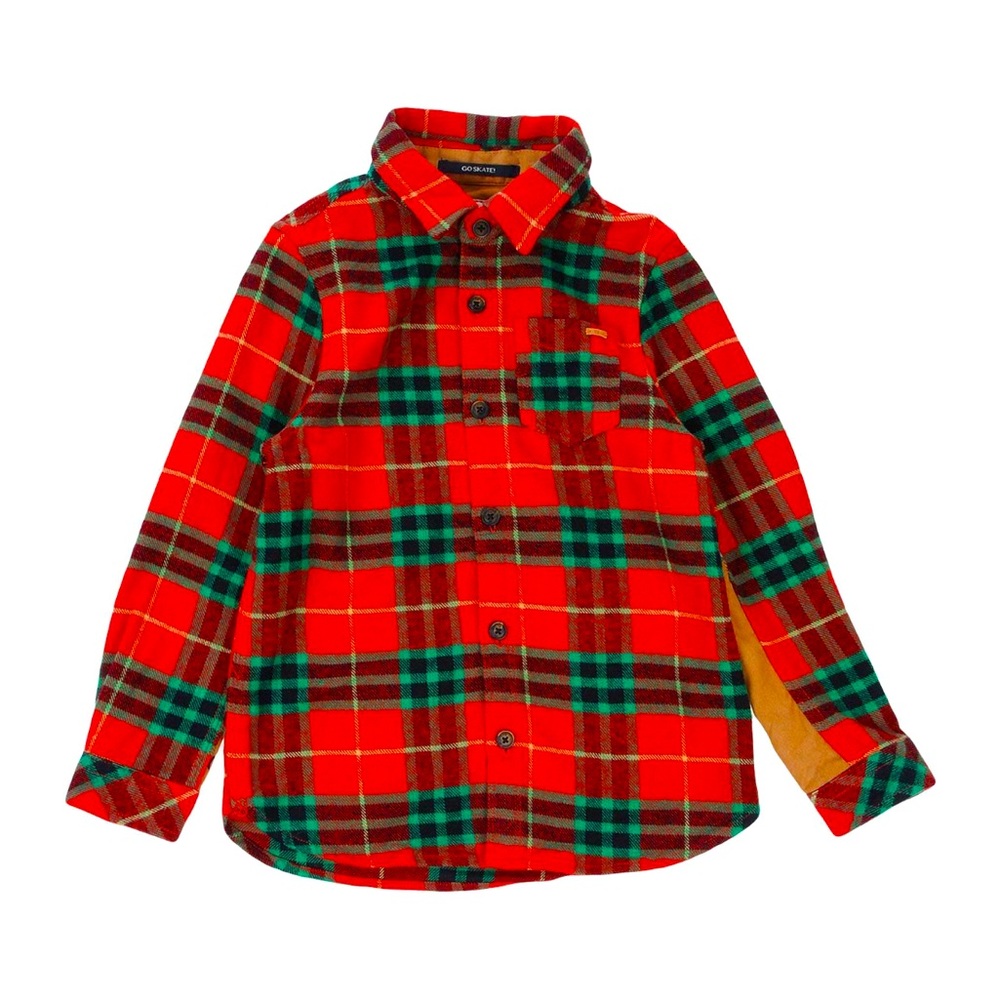 🎄🎅 Scotch & Shrunk shirt, size 4 years, color red